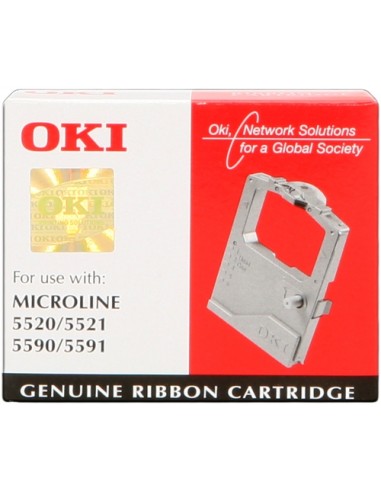 OKI ML5520 ML5521 ML5590 ML5591 Negra Cinta Matricial Original - 01126301