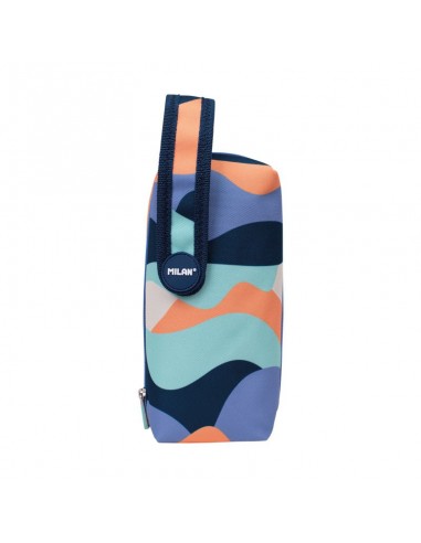 Milan The Fun Pack de 4 Estuches portatodo con Contenido de Serie - Contenido-Goma de Borrar-2 Sacapuntas-1 Lapiz de