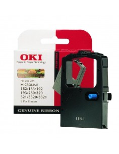 OKI ML182 ML280 ML3320 Negra Cinta Matricial Original - 09002303