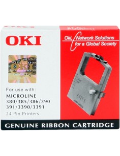OKI ML380 ML390 ML3390 Negra Cinta Matricial Original - 09002309