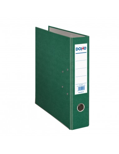 Dohe Archicolor Archivador de Palanca con Rado - Carton - Formato Folio - Lomo Ancho - Color Verde