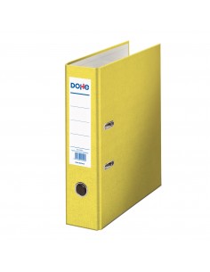Dohe Archicolor Archivador de Palanca con Rado - Carton - Formato Folio - Lomo Ancho - Color Amarillo