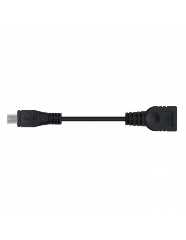 Nanocable Cable Micro USB 2.0 OTG Macho a USB-A Hembra 15cm