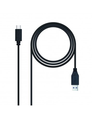 Nanocable Cable USB-C 3.1 Gen 2 10Gbps Macho a USB-A Macho 1.50m