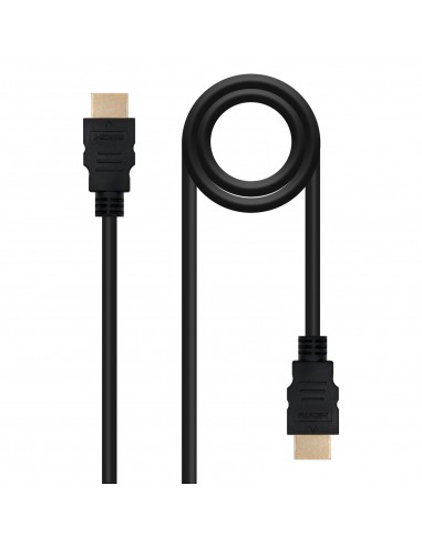 Nanocable Cable HDMI Alta Velocidad-HEC - A M-A M - 1.5m - Color Negro