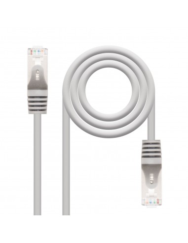 Nanocable Cable de Red Latiguillo RJ45 Cat.6 FTP AWG24 5m - Color Gris