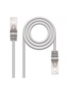 Nanocable Cable de Red Latiguillo RJ45 Cat.6 FTP AWG24 10m - Color Gris