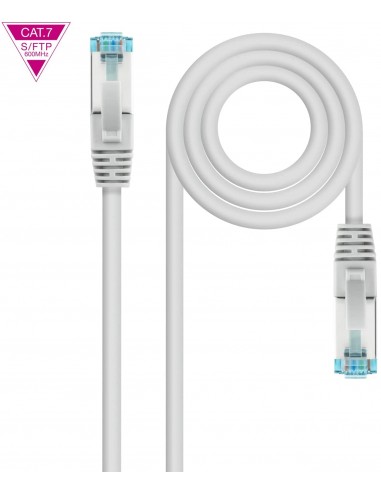 Nanocable Cable de Red Latiguillo Cat.7 600Mhz LSZH SFTP PIMF AWG26 7m