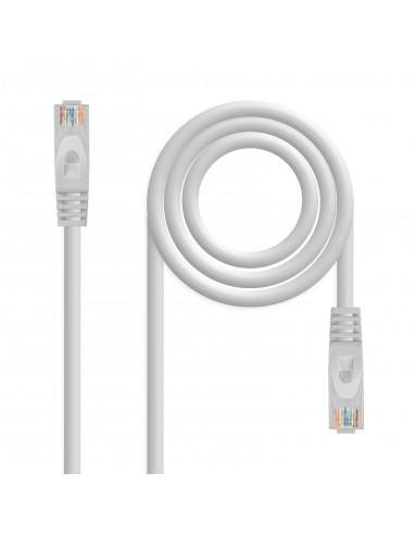Nanocable Cable de Red Latiguillo RJ45 LSZH Cat.6a UTP AWG24 15m - Color Gris