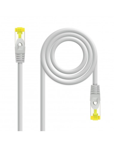 Nanocable Cable de Red Latiguillo RJ45 LSZH Cat.6a SFTP AWG26 1m - Color Gris