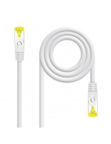 Nanocable Cable de Red Latiguillo RJ45 LSZH Cat.6a SFTP AWG26 2m - Color Blanco