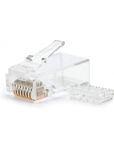 Nanocable Conector para Cable de Red RJ45 Cat.6 UTP 8 Hilos 10uds.