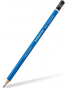 Staedtler Mars Lumograph 100 Lapices de Grafito Hexagonal - Mina 10H - Resistencia a la Rotura - Madera de Bosques Sostenibles