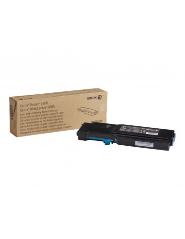 Xerox Phaser 6600 WorkCentre 6605 Cyan Cartucho de Toner Original - 106R02229