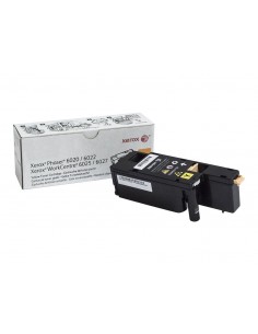 Xerox Phaser 6020 6022 Amarillo Cartucho de Toner Original - 106R02758