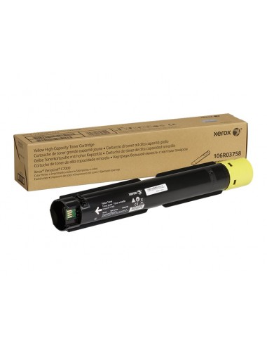 Xerox VersaLink C7000 Amarillo Cartucho de Toner Original - 106R03758