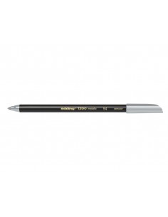Edding 1200 Rotulador - Punta Redonda - Trazo 1mm - Tinta con Base de Agua - Color Plata