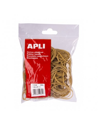 Apli Gomas Elasticas Ø 80 x 2 mm - Alta Calidad - Bolsa con 100g