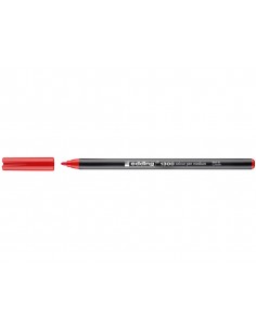 Edding 1300 Rotulador-- Punta Redonda - Trazo 2 mm. - Tinta con Base de Agua - Color Rojo