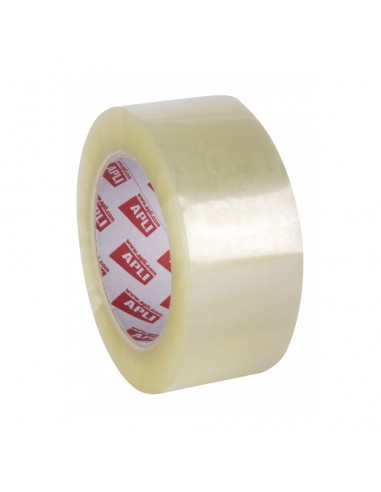 Apli Precinto Estandar Acrilico Transparente - PP - Sin Ruido - 48 mm x 132 m 25-m