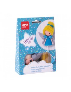 Apli Mini Kit de Manualidades Hada Magica - Reduce el Estres - Mejora la Memoria - Desarrolla la Coordinacion