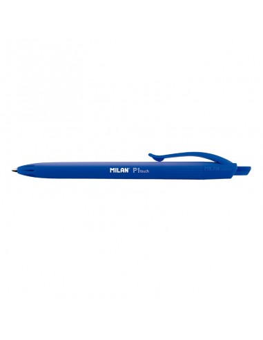 Milan P1 Touch Boligrafo de Bola Retractil - Punta Redonda 1mm - Tinta con Base de Aceite - Escritura Suave - 1.200m de