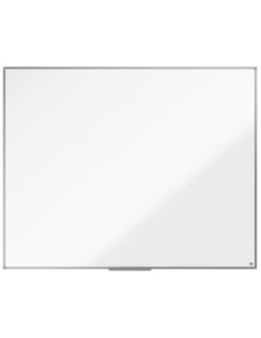 Nobo Essence Pizarra Magnetica de Acero 1500x1200mm - Marco de Aluminio Anodizado - Bandeja para Rotuladores - Color Blanco