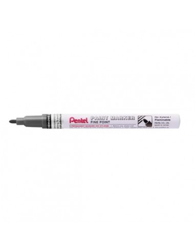 Pentel Paint Marker Marcador de Pintura - Punta Fina 2.9mm - Permanente en todas las Superficies - Resistente a Luz y Agua -
