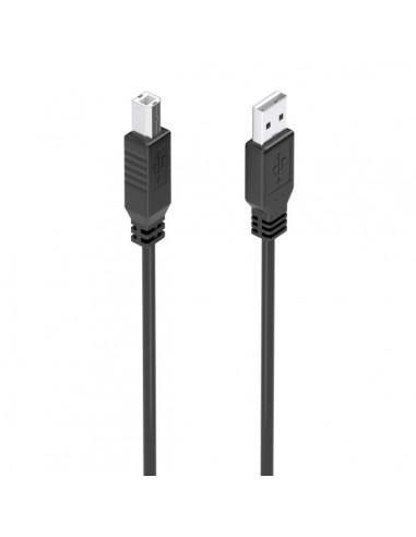 Aisens Cable USB 2.0 con Amplificador - Tipo A M-B m - 15m - Color Negro