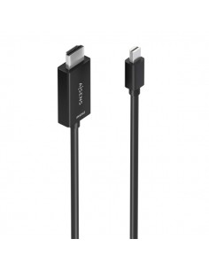 Aisens Cable Conversor MINI DP a HDMI 4K@60HZ - MINI DP M-HDMI M - 3.0m - Color Negro