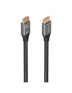 Aisens Cable DISPLAYPORT V2.1 16K@60HZ 80GBPS - DP M-DP M - 1.0m - Color Negro