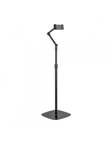 Aisens Soporte de Suelo Universal Ajustable (3 Pivotes) para Tablet - Color Negro