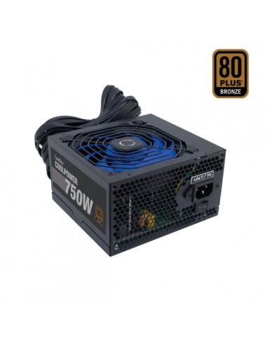 Coolbox CoolPower 750W Fuente de Alimentacion 750W ATX 12V - PFC Activo - Ventilador 120mm - 80-Bronze