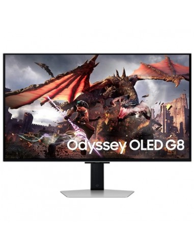 Samsung Odyssey G8 Monitor 32" OLED UltraHD 4K 240Hz FreeSync Premium Pro - Respuesta 1ms - Ajustable en Altura-Giratorio e