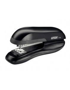 Rapid F16 Grapadora de Sobremesa - Hasta 30 Hojas - Grapado Abierto-Cerrado y Clavado - Color Negro