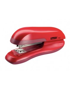 Rapid F16 Grapadora de Sobremesa - Hasta 30 Hojas - Grapado Abierto-Cerrado y Clavado - Color Rojo