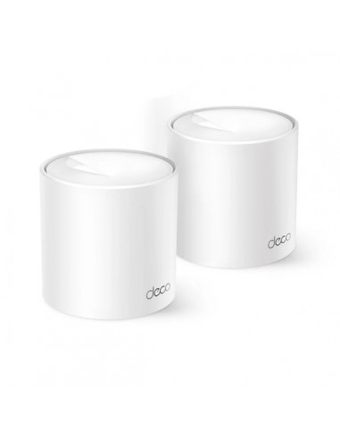 TP-Link Deco X10 Sistema WiFi Mesh AI de 2 Unidades WiFi 6 AX1500 Dual Band - Velocidad hasta 1500Mbps - 2 Puertos RJ-45