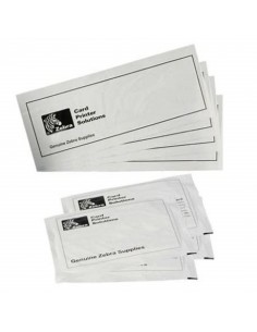 Zebra ZXP3 Pack de 4 Tarjetas de Limpieza para Cabezal de Impresion-4 Tarjetas de Limpieza para Alimentador