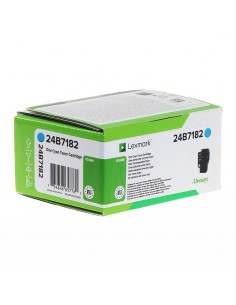 Lexmark XC2240 XC4240 Cyan Cartucho de Toner Original - 24B7182