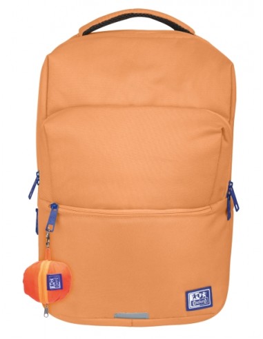 Oxford B-Ready Mochila 28L - Tamaño 42x30x15cm - Bolsillo Acolchado - Asa Superior - Funda para Lluvia - Poliester Reciclado
