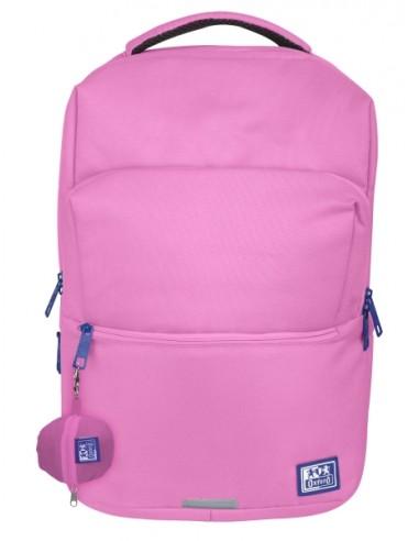Oxford B-Ready Mochila 28L - Tamaño 42x30x15cm - Bolsillo Acolchado - Asa Superior - Funda para Lluvia - Poliester Reciclado