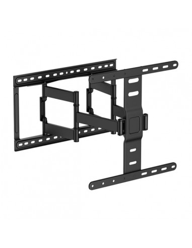 Cromad Soporte de Pared con Doble Brazo Articulado para TV de 37"-75" - Giratorio-Inclinable y Extensible - Peso Max 60Kg -