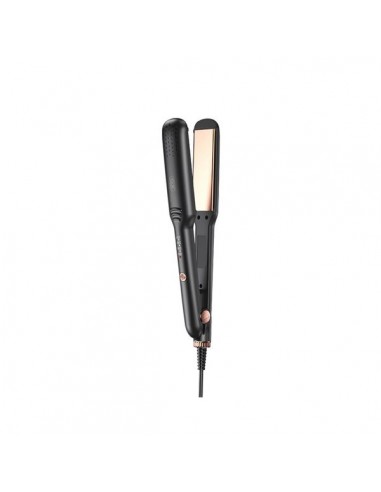 XO Plancha de Pelo - Potencia 60W - 4 Niveles de Temperatura hasta 230°C - Calentamiento Ultra Rapido - Color Negro