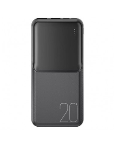 XO PR252 Powerbank 20000mAh --USB-C y USB-A - Color Negro