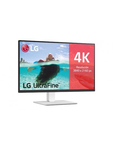 LG UltraFine Monitor LED 27" IPS UltraHD 4K HDR10 - 60Hz - Respuesta 5ms - Angulo de Vision 178-- 16 9 - HDMI-DisplayPort