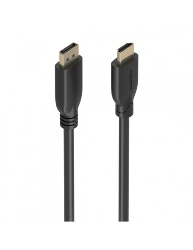 Aisens Cable Conversor Displayport a HDMI 4K@60HZ - DP-M a HDMI-M - 10m - Color Negro