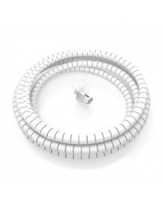 Aisens Organizador de Cable en Espiral 25mm - 1.0m - Color Blanco