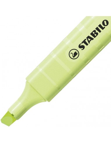 Stabilo Swing Cool Pastel Marcador Fluorescente - Cuerpo Plano - Punta Biselada - Trazo entre 1 y 4mm - Tinta con Base de