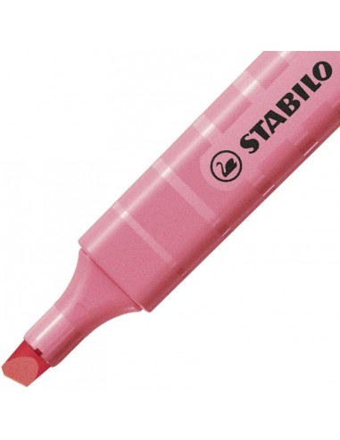 Stabilo Swing Cool Pastel Marcador Fluorescente - Cuerpo Plano - Punta Biselada - Trazo entre 1 y 4mm - Tinta con Base de