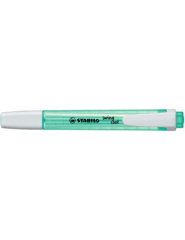 Stabilo Swing Cool Marcador Fluorescente - Cuerpo Plano - Punta Biselada - Trazo entre 1 y 4mm - Tinta con Base de Agua -